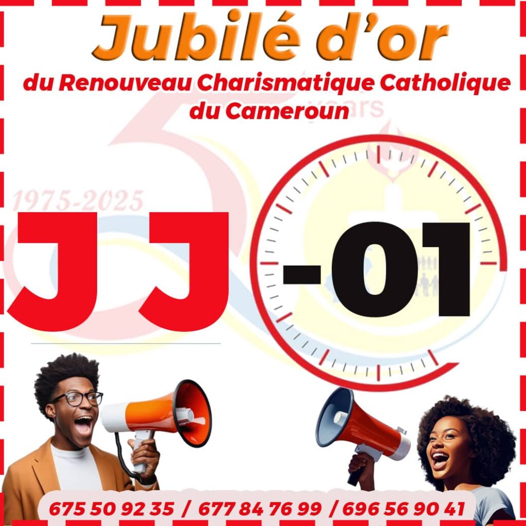 Jubilé d’Or au Cameroun : 50 ans de fidélité au service du Seigneur, guidés par le Saint-Esprit.